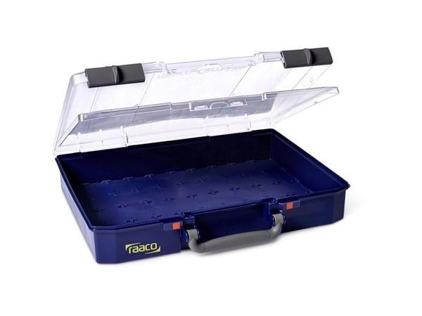 raaco CarryLite 80 5x10-0/DL, Blå, Polykarbonat (PC), Polypropylen (PP), 413 mm, 330 mm, 82 mm, 1,32 kg