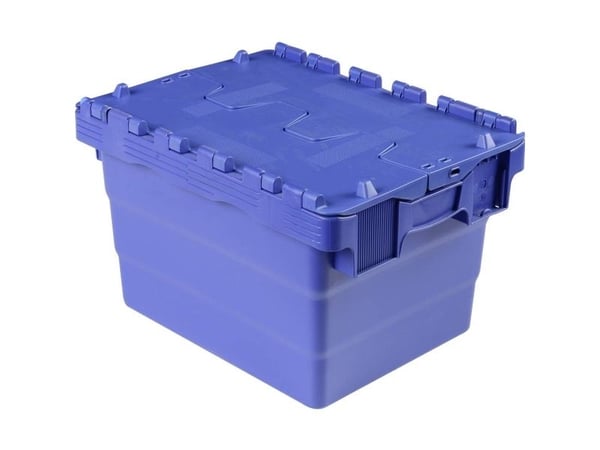 VISO DSW 4325 klaffdeksel-kasse (BxHxD) 400 x 250 x 300 mm blå 1 stk