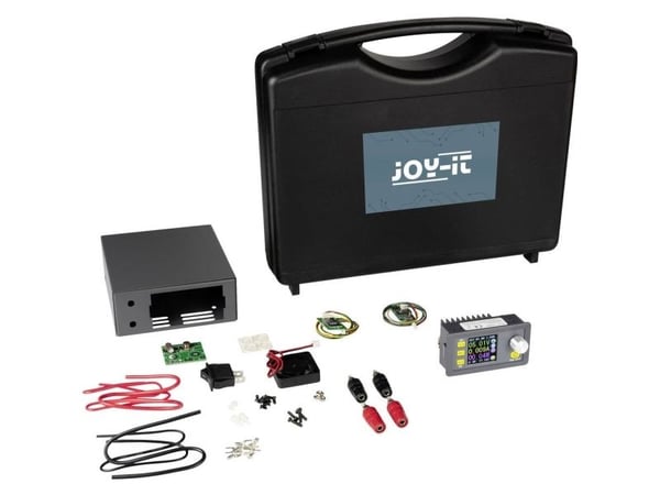 Joy-it laboratorie strømforsyning, justerbar 0-50 V / 0-15 A, 750 W, skrueklemme, USB, Bluetooth®, fjernstyrbar, programmerbar, smal konstruksjon