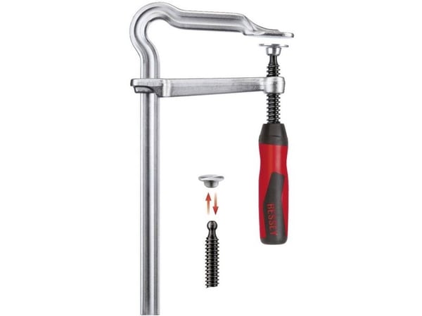 Bessey GM60Z-2K skruetvinge spennvidde (maks.) 600 mm utstikkmål 120 mm