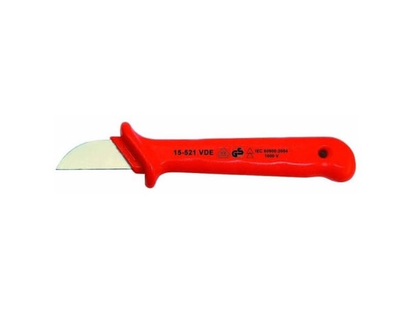 Bernstein Tools for Electronics 15-521 VDE Bernstein Werkzeugfabrik Kabelkniv Egnet til Rundkablar