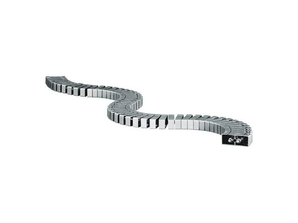 Bachmann 930.023, Sølv, 0,75 m, 55 mm, 55 x 750 x 22 mm