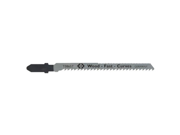 C.K Tools T0865T, Stikksagblad, Tre, Rustfritt stål, 7,5 cm, 2,5 mm, 5 stykker