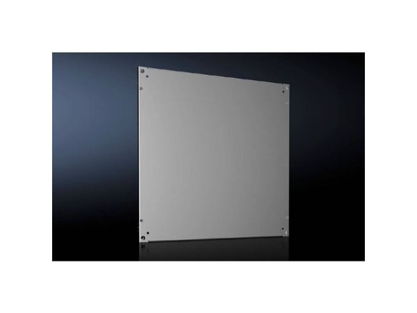 Rittal 8617.580, Monteringsplate, Grå, Galvanisert stål, 700 mm, 700 mm, 2,5 mm