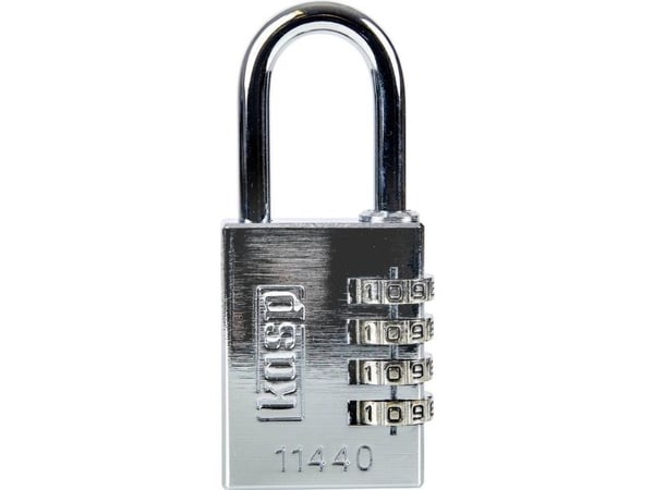 Kasp K11440D Hængelås 40 mm Kombinationslås