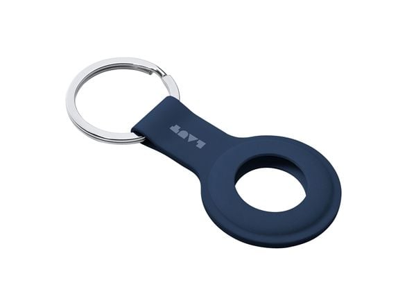 LAUT HUEX TAG, Ask, Marinblå, Apple, Silikon, AirTag, 1 styck