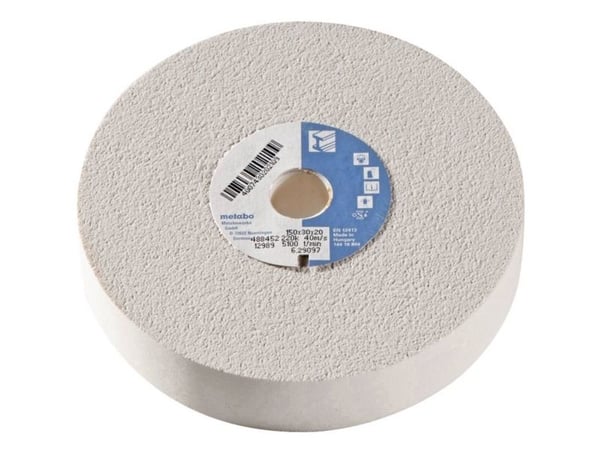 Metabo 629097000, Slipehjul, Stål, Hvit, Rund, 2 cm, 15 cm