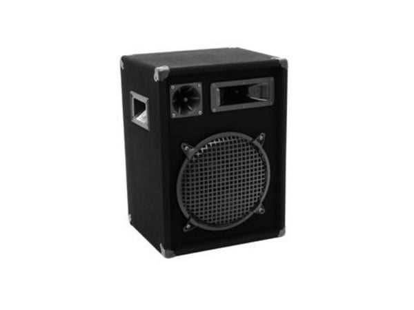 Omnitronic DX-1022, 3-vägs, 1.0 kanaler, Kabel, 200 W, 50 - 18000 hz, Svart