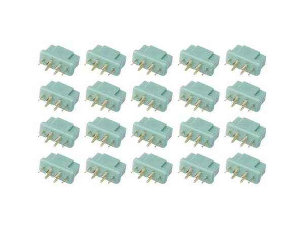 Reely RE-6799050 batterikontakt MPX forgylt (1 stk) (RE-6799050)