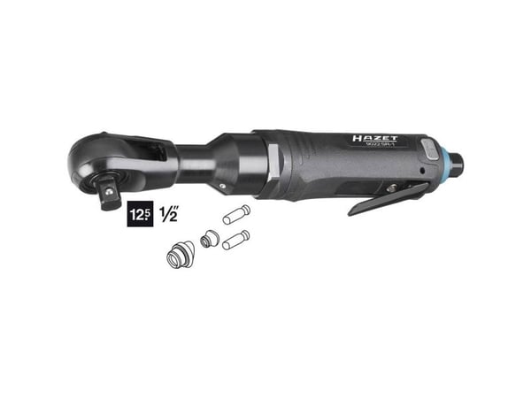 HAZET 9022SR-1, Slagtrekker, Sort, Metall, Plast, Tyskland, CE, 1/4"