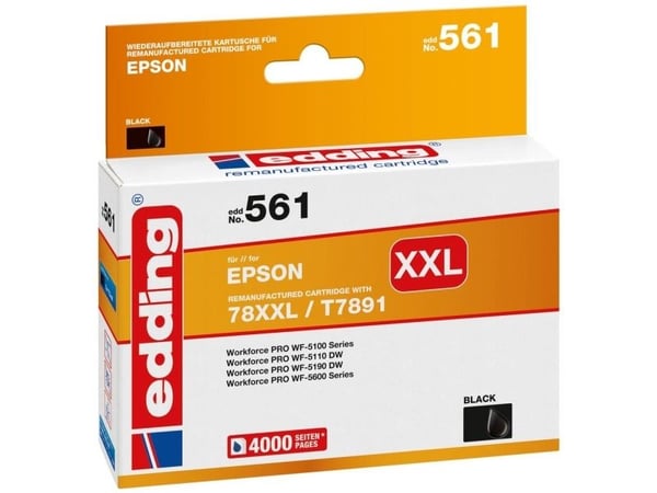 Edding EDD-561, 73 ml, 4000 sider, 1 stykker, Enkeltpakke