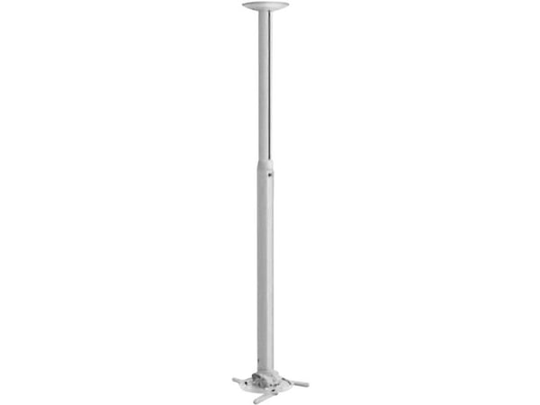 Vogel's PPC 1585 - Monteringssett (takmontering, kontaktplate, teleskopstang) - for projektor - hvit - takmonterbar