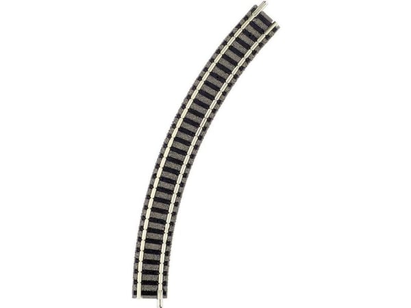 Fleischmann piccolo 9120 N (med ballast) buet spor 192 mm 45° 192 mm