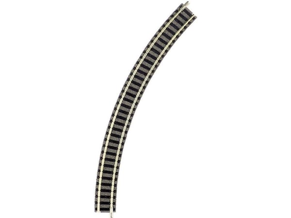 Fleischmann piccolo 9125 N (med ballast) Kurvespor 225,6 mm 45°