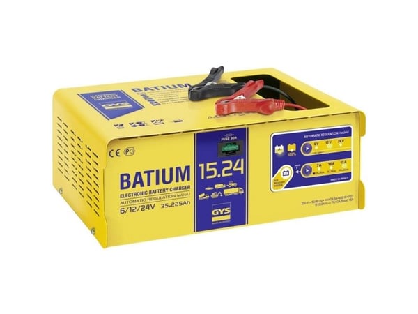 GYS automatisk lader BATIUM 15.24 6 V, 12 V, 24 V 22 A 22 A (024526)