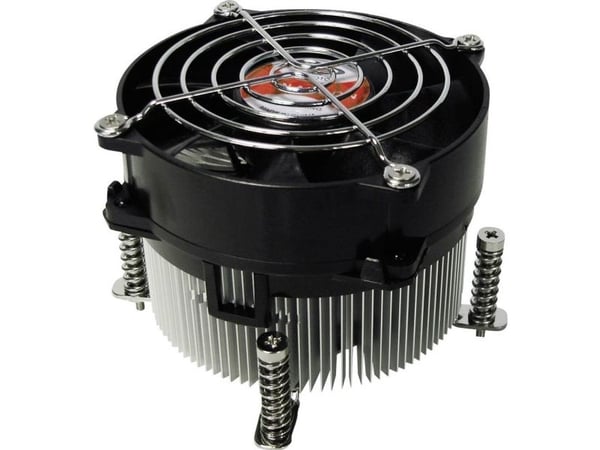 Dynatron K987, Kylare, 9,2 cm, 1200 RPM, 2800 RPM, Gjuten aluminium, Svart, Koppar