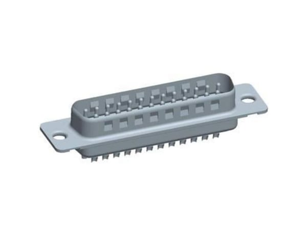 FCI SUB-D DC37P064HTXLF D-SUB-nastalista 180 ° Poltal: 37 1 stk