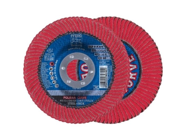 PFERD 67689046, 11,5 cm, 2,22 cm, 13300 RPM, 60 g, 10 stykker