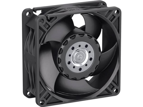 ebm-papst 8312 NN, Vifte, 8 cm, 3700 RPM, 56 m³/t, Sort