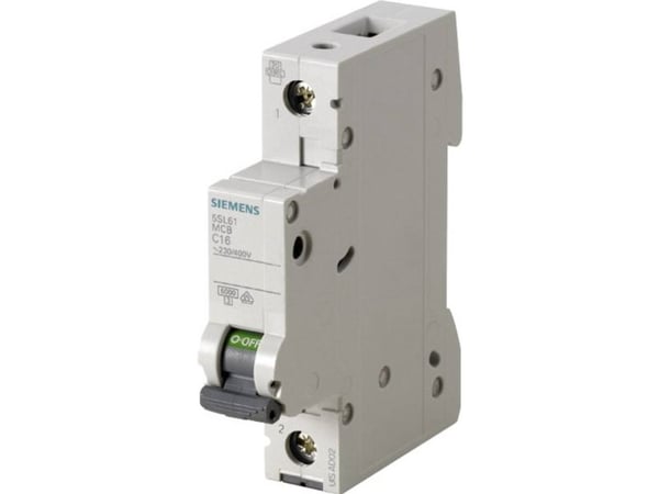 Siemens 5SL6120-7 Siemens Indus.Sector Katkaisija 1-napainen 20 A