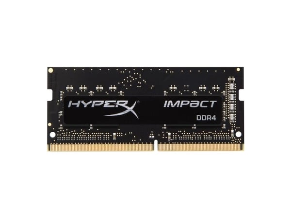 Kingston FURY Impact - DDR4 - sett - 32 GB: 2 x 16 GB - SO DIMM 260-pin - 3200 MT/s / PC4-25600 - CL20 - 1.2 V - ikke-bufret - ikke-ECC - svart