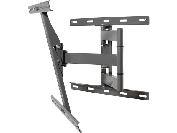 Vivanco 37982, 200 x 200 mm, 600 x 400 mm, 5 - -15°, -90 - 90°, Stål, Sort