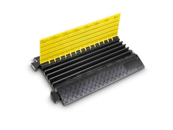 Defender MIDI 5, Sort, Gul, Polyuretaani, 5000 kg, B2, 5,2 cm, 542 mm