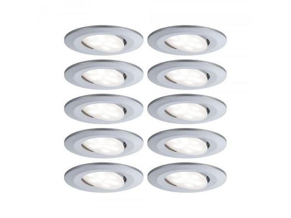 Paulmann 999.23, Rund, Tak, Kromfarget, Plast, IP65, II