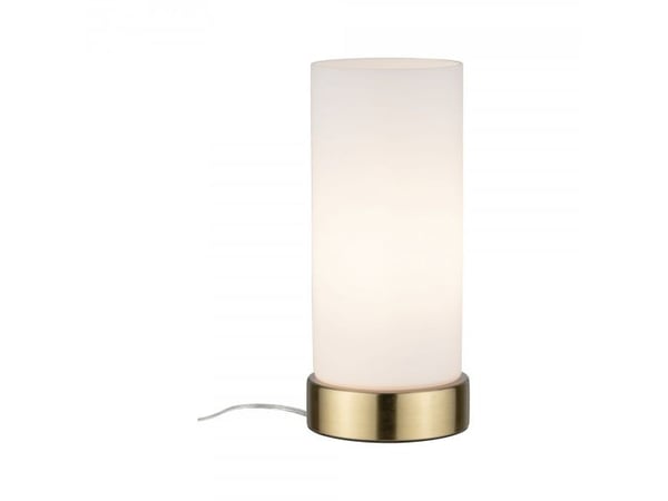 Paulmann 770.55, Soverom, Barnerom, Spise rom, Innendørs, Hvit, Glass, Metall, Cylinder, Monokromatisk