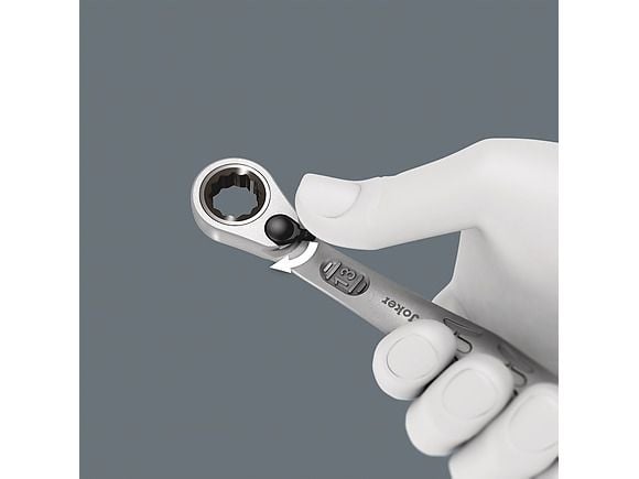 Wera 6001, 18 mm, 5/16", Metallisk, Krom-molybden-stål, 144 mm, 1 stykker