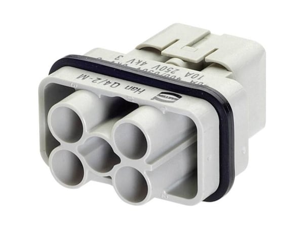 Harting 09 12 006 3041 stiftinnsats Han® Q 4 + 2 + PE Crimp 1 stk