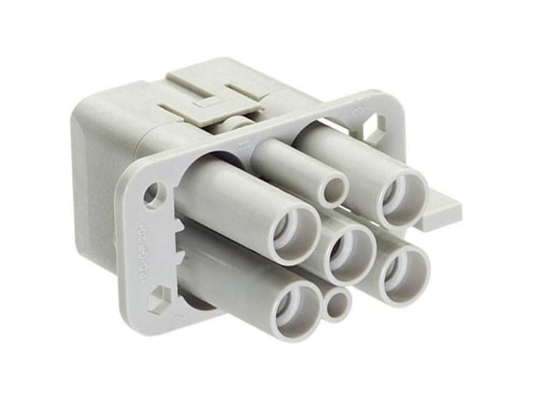 HARTING 09120063141 tilkoblingsinnsats Han® Q 4 + 2 + PE crimp, 1 stk