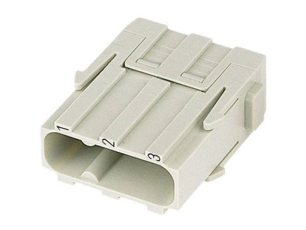 Harting stiftinnsats Han® C-modul 09 14 003 3002 3+PE skruer 1 stk