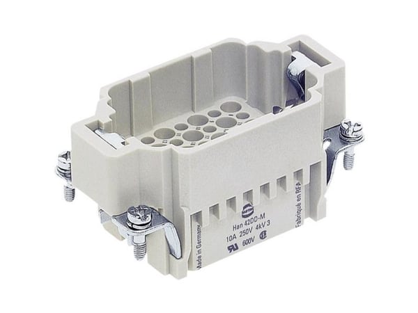 HARTING 09160423001 pinneinnsats Han® DD 42 + PE crimp 1 stk