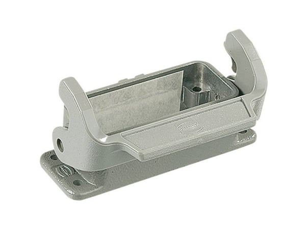 HARTING HAN A instick/holster, typ 10A metall, ytmontering med låsbygel