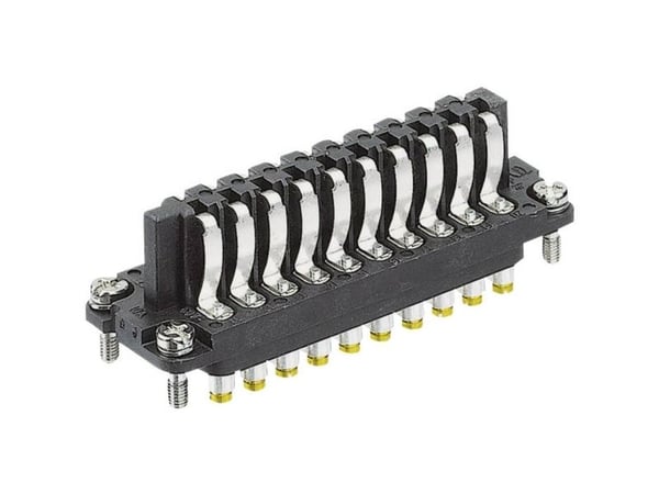 Harting 09 70 020 2817 Jousisisäke Han® Staf 20 Ruuvit 1 kpl