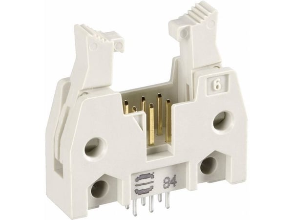 Harting 09 18 514 6904, PCB 10-Pin M, Harmaa, Kestomuovinen hartsi, Kupariseos, 20 mO, 1000 V