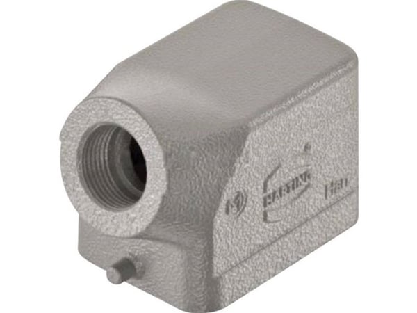 HARTING kaapeliliitäntä HAN® 6Blavkulma M20-läpiviennillä, metallia