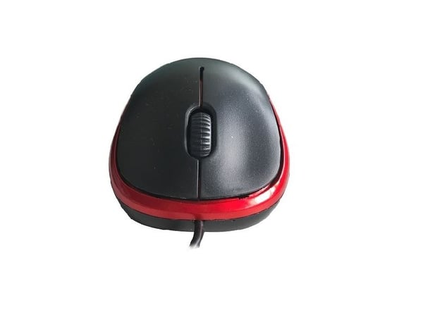 L-Link LL-2080-R, Molempikätinen, Optinen, USB A-tyyppi, Musta, Punainen