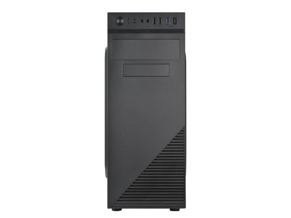 L-Link Atria, Tower, PC, Svart, Micro ATX, Plastikk, Stål, Hjem/Kontor