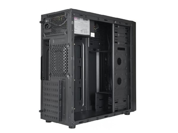 L-Link Atria, Tower, PC, Svart, Micro ATX, Plastikk, Stål, Hjem/Kontor