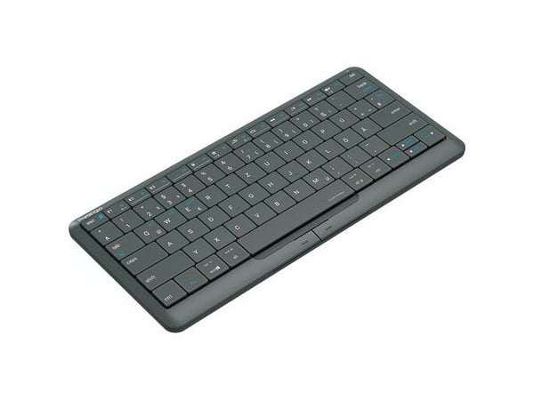 Prestigio Click&Touch 2, Mini, USB + Bluetooth, Mekaaninen, QWERTY, Harmaa