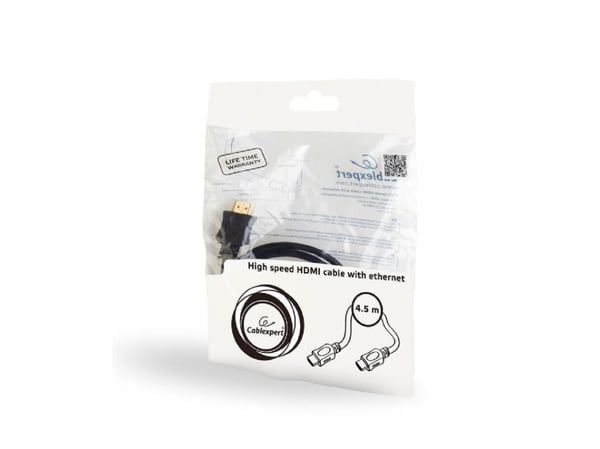 Cablexpert CC-HDMI4L-6 - HDMI-kabel med Ethernet - HDMI hann til HDMI hann - 1.8 m