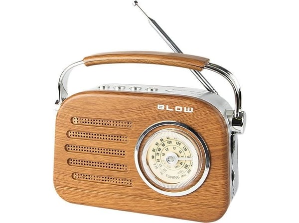 BLOW 77-532#, Bærbar, Analog, AM, FM, 87,5 - 108 MHz, 530 - 1600 kHz, Tre