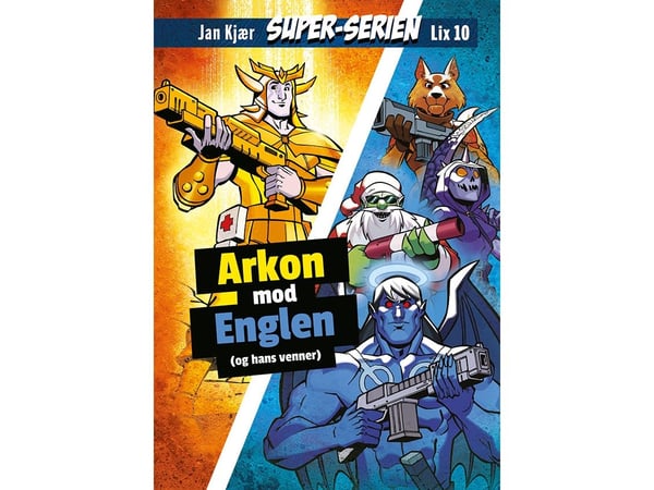 Super-serien: Arkon mot engelen - lix10 | Jan Kjær | Språk: Dansk