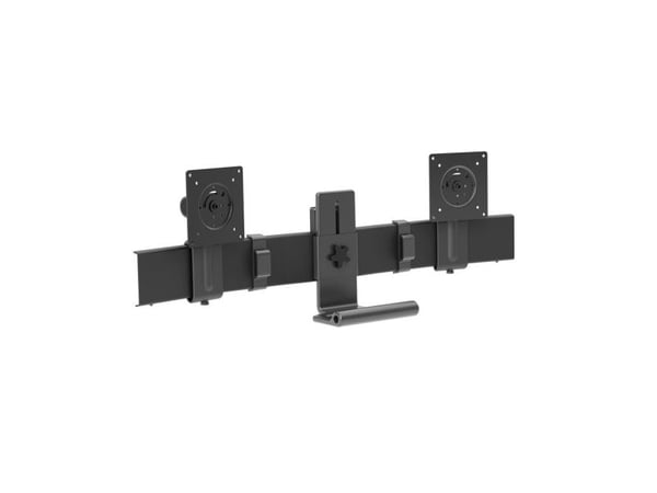 Ergotron TRACE Dual Conversion Kit - Monteringskomponent (bue, håndtak, 2 skyvesvingtapper) - for 2 LCD-skjermer - matt svart - skjermstørrelse: in...