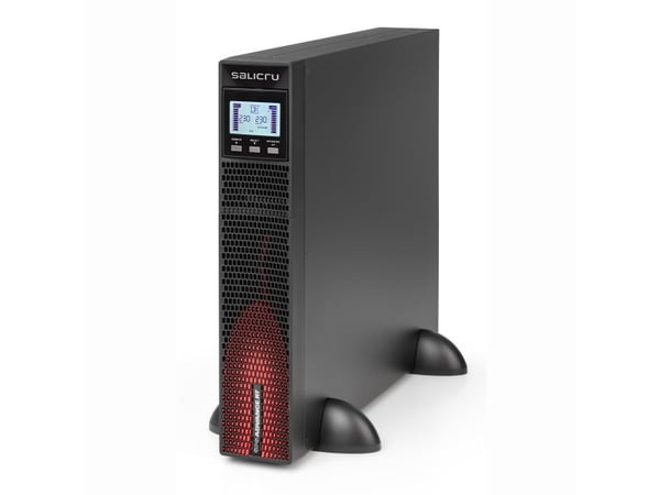 SALICRU SPS ADVANCE RT2 3000 - UPS (rackmonterbar/ekstern) - AC 208/220/230/240 V - 2700 watt - 3000 VA - RS-232, USB - utgangskontakter: 9 - aktiv...