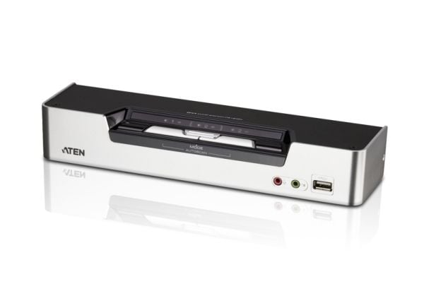 ATEN USB DVI Dual View KVMP Switch CS1642A - KVM / lyd / USB-svitsj - 2 x KVM/lyd/USB - 1 lokalbruker - stasjonær