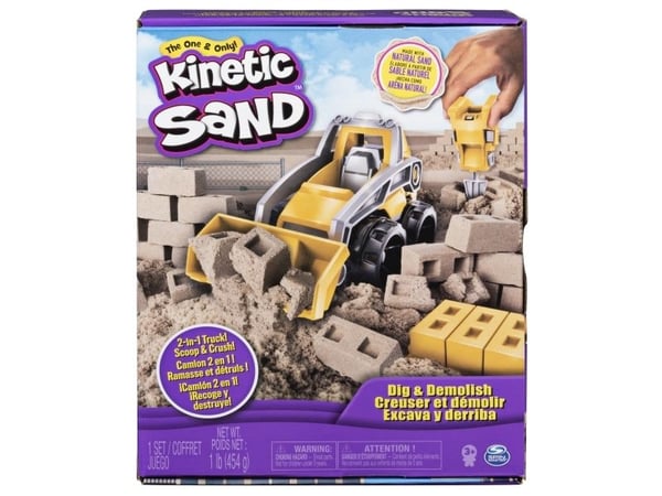 Kinetic Sand 6044178, Magisk sand för barn, 3 År, Plast, Beige