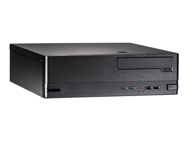 Akyga AK-502-02BK 2x USB 3.0 SFF-kabinett svart uten PSU